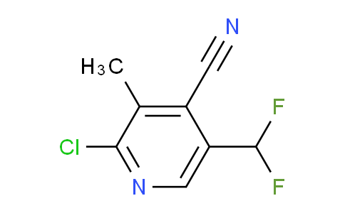 AM120825 | 1805401-44-8 | 2-Chloro-4-cyano-5-(difluoromethyl)-3-methylpyridine