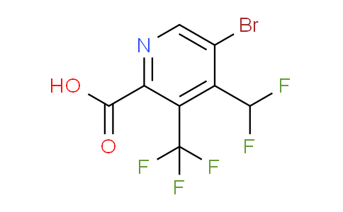 AM120832 | 1805395-37-2 | 5-Bromo-4-(difluoromethyl)-3-(trifluoromethyl)pyridine-2-carboxylic acid