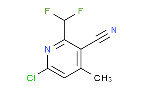 AM120834 | 1805971-45-2 | 6-Chloro-3-cyano-2-(difluoromethyl)-4-methylpyridine