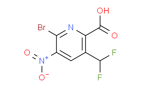 AM120836 | 1805443-96-2 | 2-Bromo-5-(difluoromethyl)-3-nitropyridine-6-carboxylic acid