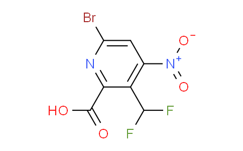 AM120837 | 1805358-97-7 | 6-Bromo-3-(difluoromethyl)-4-nitropyridine-2-carboxylic acid