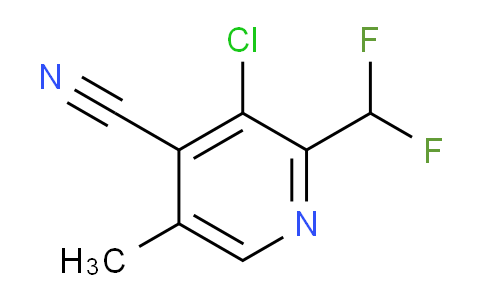 AM120848 | 1804674-04-1 | 3-Chloro-4-cyano-2-(difluoromethyl)-5-methylpyridine