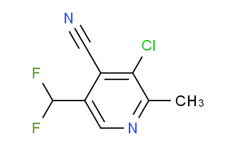 AM120849 | 1806866-38-5 | 3-Chloro-4-cyano-5-(difluoromethyl)-2-methylpyridine