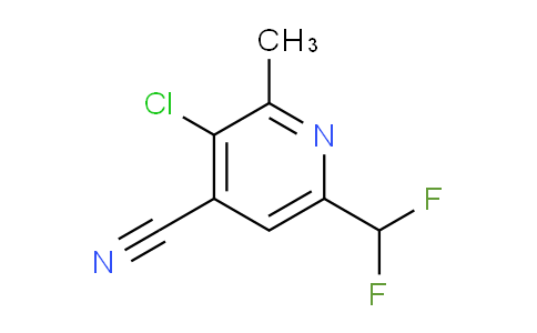 AM120851 | 1806928-26-6 | 3-Chloro-4-cyano-6-(difluoromethyl)-2-methylpyridine