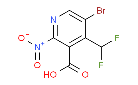 AM120854 | 1806995-90-3 | 5-Bromo-4-(difluoromethyl)-2-nitropyridine-3-carboxylic acid