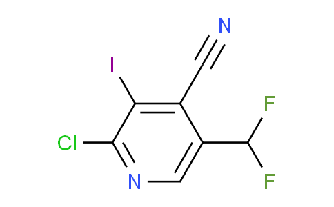 AM120855 | 1805400-25-2 | 2-Chloro-4-cyano-5-(difluoromethyl)-3-iodopyridine