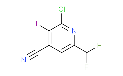 AM120856 | 1805049-35-7 | 2-Chloro-4-cyano-6-(difluoromethyl)-3-iodopyridine