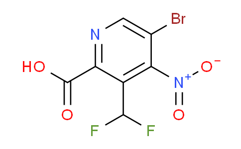 AM120857 | 1804980-19-5 | 5-Bromo-3-(difluoromethyl)-4-nitropyridine-2-carboxylic acid