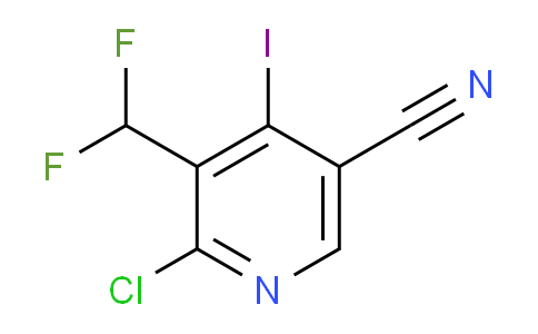 AM120858 | 1805400-33-2 | 2-Chloro-5-cyano-3-(difluoromethyl)-4-iodopyridine