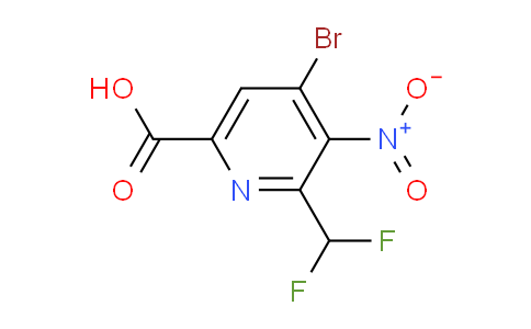 AM120859 | 1805249-81-3 | 4-Bromo-2-(difluoromethyl)-3-nitropyridine-6-carboxylic acid