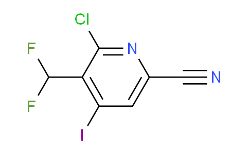 AM120863 | 1805360-56-8 | 2-Chloro-6-cyano-3-(difluoromethyl)-4-iodopyridine