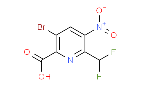 AM120868 | 1805446-61-0 | 5-Bromo-2-(difluoromethyl)-3-nitropyridine-6-carboxylic acid