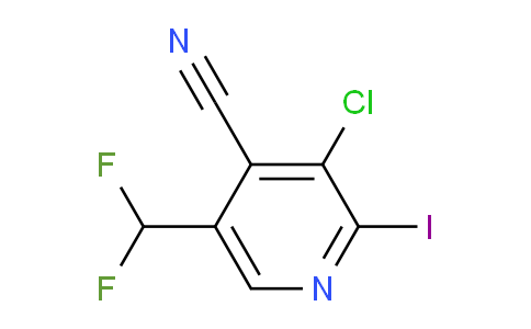 AM120874 | 1805259-30-6 | 3-Chloro-4-cyano-5-(difluoromethyl)-2-iodopyridine