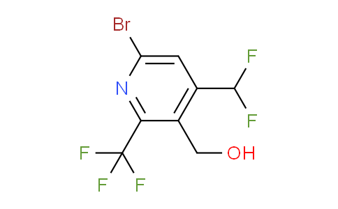 AM120876 | 1805363-14-7 | 6-Bromo-4-(difluoromethyl)-2-(trifluoromethyl)pyridine-3-methanol