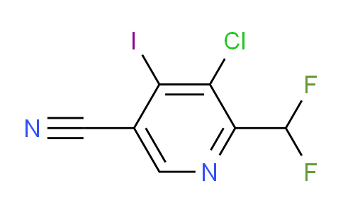 AM120877 | 1805380-96-4 | 3-Chloro-5-cyano-2-(difluoromethyl)-4-iodopyridine