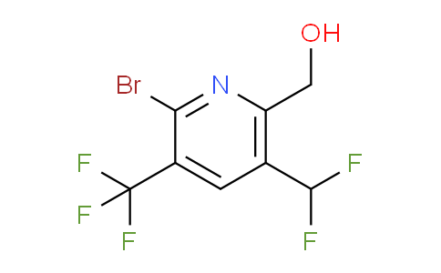 AM120878 | 1805392-12-4 | 2-Bromo-5-(difluoromethyl)-3-(trifluoromethyl)pyridine-6-methanol