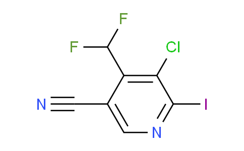 AM120879 | 1804673-01-5 | 3-Chloro-5-cyano-4-(difluoromethyl)-2-iodopyridine