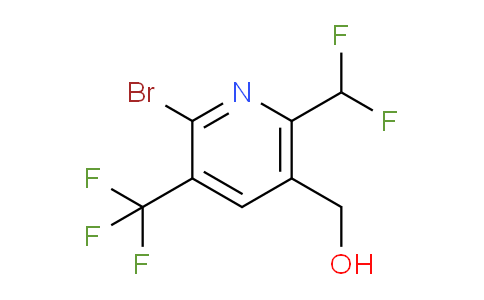 AM120884 | 1805964-07-1 | 2-Bromo-6-(difluoromethyl)-3-(trifluoromethyl)pyridine-5-methanol