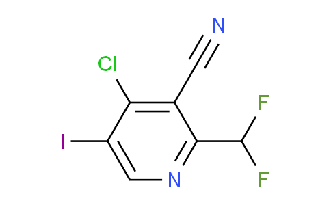AM120885 | 1806926-40-8 | 4-Chloro-3-cyano-2-(difluoromethyl)-5-iodopyridine
