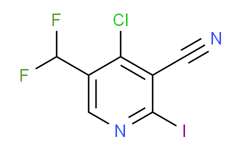 AM120887 | 1804673-61-7 | 4-Chloro-3-cyano-5-(difluoromethyl)-2-iodopyridine