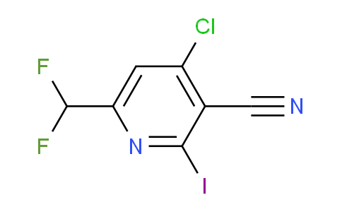 AM120889 | 1805400-73-0 | 4-Chloro-3-cyano-6-(difluoromethyl)-2-iodopyridine