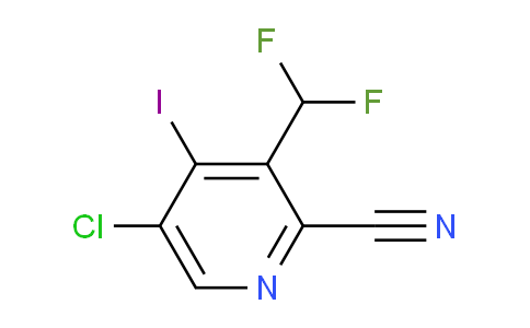 AM120892 | 1806926-48-6 | 5-Chloro-2-cyano-3-(difluoromethyl)-4-iodopyridine