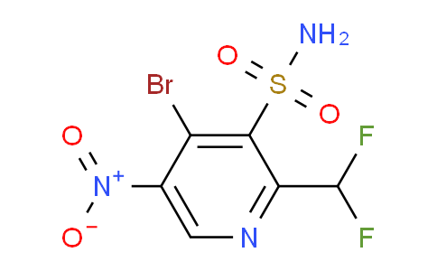 AM120901 | 1805036-98-9 | 4-Bromo-2-(difluoromethyl)-5-nitropyridine-3-sulfonamide