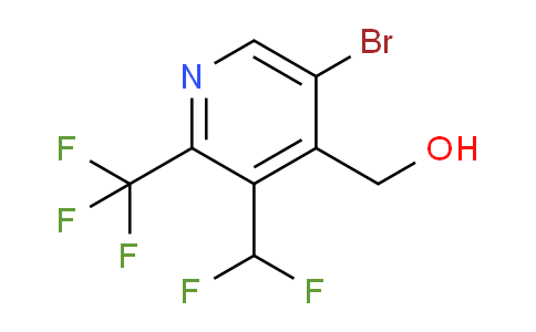 AM120902 | 1804493-54-6 | 5-Bromo-3-(difluoromethyl)-2-(trifluoromethyl)pyridine-4-methanol