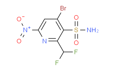 AM120903 | 1805380-15-7 | 4-Bromo-2-(difluoromethyl)-6-nitropyridine-3-sulfonamide