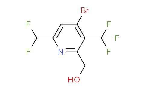 AM120905 | 1805260-99-4 | 4-Bromo-6-(difluoromethyl)-3-(trifluoromethyl)pyridine-2-methanol