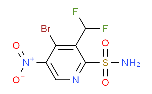 AM120906 | 1805252-28-1 | 4-Bromo-3-(difluoromethyl)-5-nitropyridine-2-sulfonamide