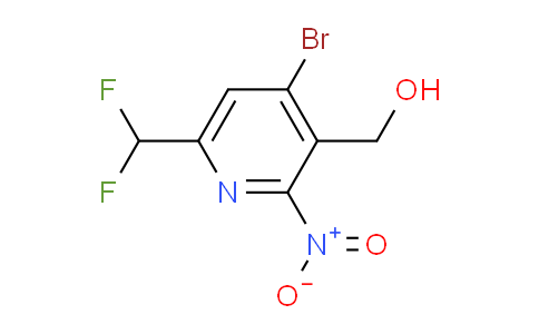AM120924 | 1805443-71-3 | 4-Bromo-6-(difluoromethyl)-2-nitropyridine-3-methanol