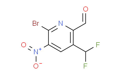 AM120935 | 1806858-11-6 | 2-Bromo-5-(difluoromethyl)-3-nitropyridine-6-carboxaldehyde