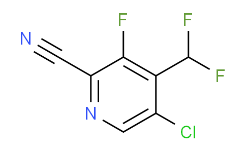 AM120936 | 1805047-91-9 | 5-Chloro-2-cyano-4-(difluoromethyl)-3-fluoropyridine
