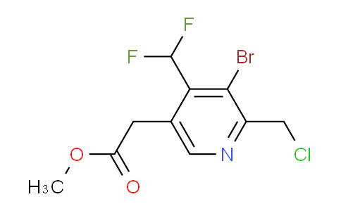 AM120960 | 1806919-43-6 | Methyl 3-bromo-2-(chloromethyl)-4-(difluoromethyl)pyridine-5-acetate