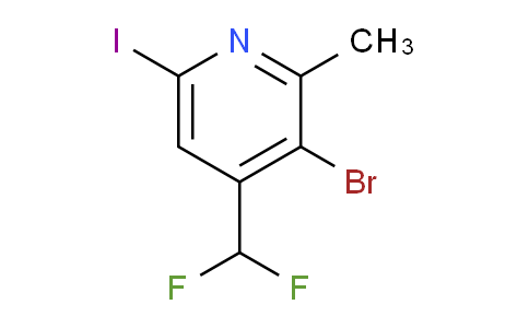 AM120961 | 1804889-63-1 | 3-Bromo-4-(difluoromethyl)-6-iodo-2-methylpyridine