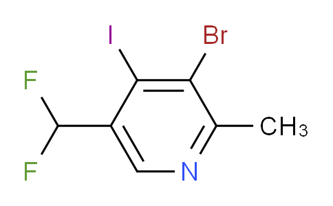 AM120963 | 1806070-57-4 | 3-Bromo-5-(difluoromethyl)-4-iodo-2-methylpyridine