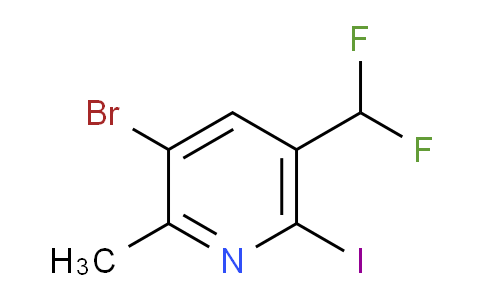 AM120967 | 1804889-69-7 | 3-Bromo-5-(difluoromethyl)-6-iodo-2-methylpyridine
