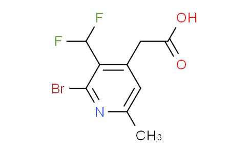 AM120968 | 1805936-67-7 | 2-Bromo-3-(difluoromethyl)-6-methylpyridine-4-acetic acid