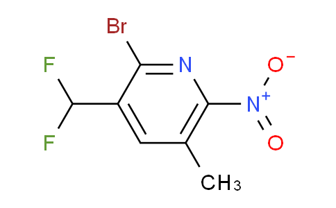 AM120969 | 1806910-14-4 | 2-Bromo-3-(difluoromethyl)-5-methyl-6-nitropyridine