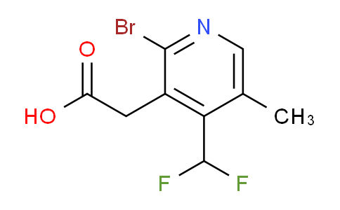 AM120971 | 1805936-73-5 | 2-Bromo-4-(difluoromethyl)-5-methylpyridine-3-acetic acid