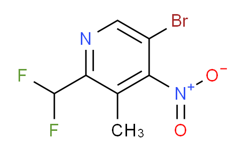 AM120973 | 1804458-79-4 | 5-Bromo-2-(difluoromethyl)-3-methyl-4-nitropyridine