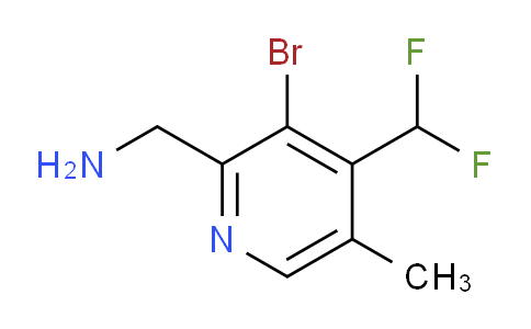 AM120976 | 1806911-05-6 | 2-(Aminomethyl)-3-bromo-4-(difluoromethyl)-5-methylpyridine