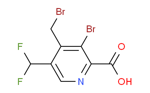 AM120986 | 1806972-04-2 | 3-Bromo-4-(bromomethyl)-5-(difluoromethyl)pyridine-2-carboxylic acid