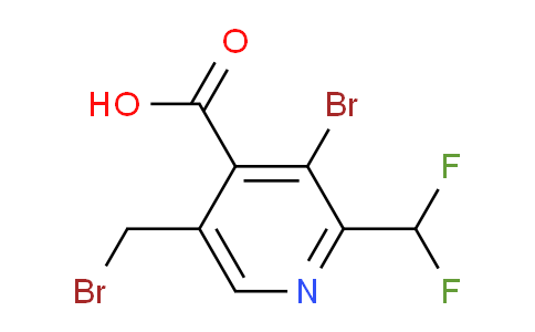 AM120989 | 1805380-86-2 | 3-Bromo-5-(bromomethyl)-2-(difluoromethyl)pyridine-4-carboxylic acid
