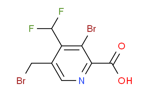 AM120990 | 1805364-65-1 | 3-Bromo-5-(bromomethyl)-4-(difluoromethyl)pyridine-2-carboxylic acid