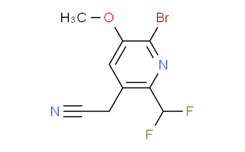 AM120993 | 1805426-82-7 | 2-Bromo-6-(difluoromethyl)-3-methoxypyridine-5-acetonitrile