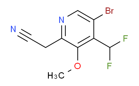AM121003 | 1805427-19-3 | 5-Bromo-4-(difluoromethyl)-3-methoxypyridine-2-acetonitrile