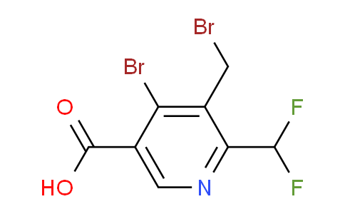 AM121004 | 1807000-86-7 | 4-Bromo-3-(bromomethyl)-2-(difluoromethyl)pyridine-5-carboxylic acid