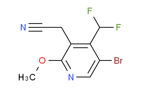 AM121005 | 1805351-65-8 | 5-Bromo-4-(difluoromethyl)-2-methoxypyridine-3-acetonitrile